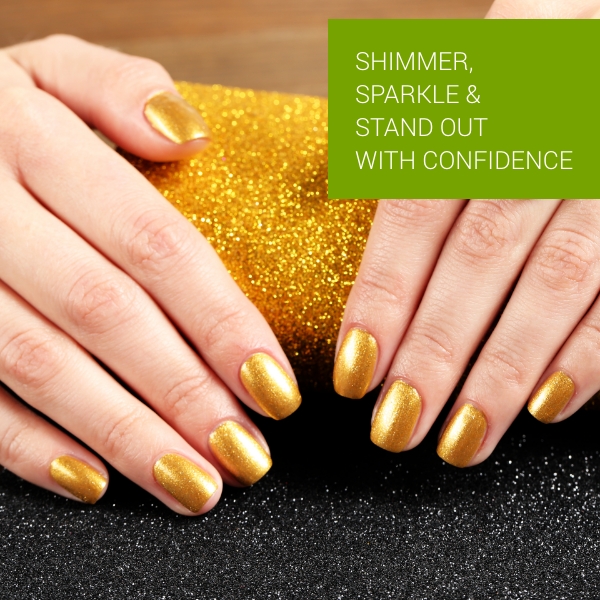 Gel Nail Paint 12  Gold
