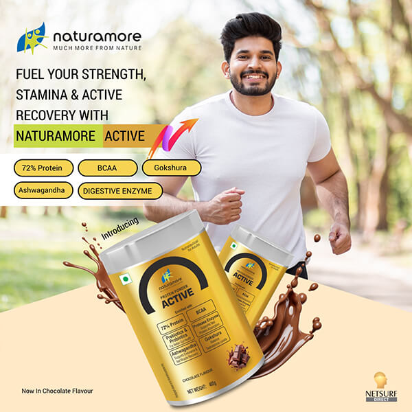 Naturamore  Active  Chocolate Flavour