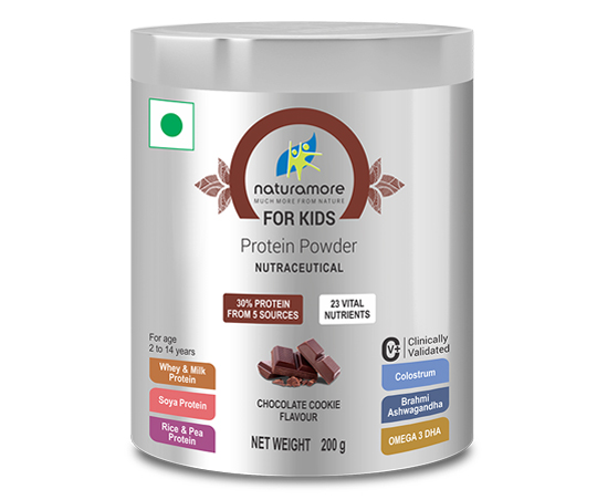 Naturamore For Kids Chocolate Cookie Flavour- 200Gm