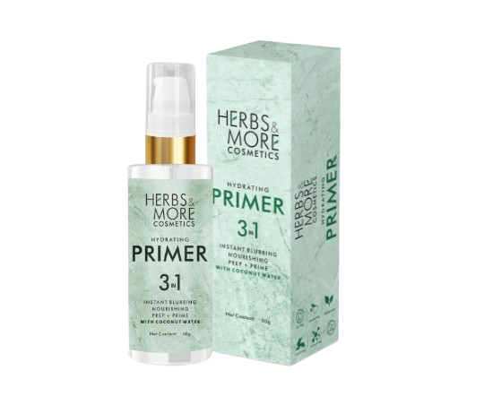 Herbs & More Cosmetics Hydrating 3 In 1 Primer