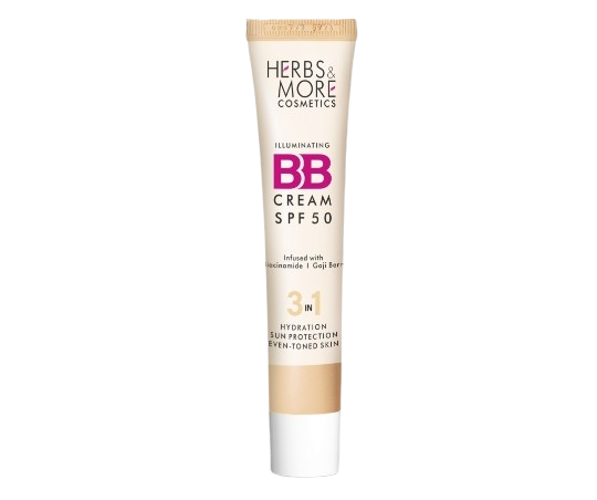 Herbs & More Cosmetics Illuminating Bb Cream Spf 50 3In1