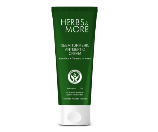 Herbs & More Neem Turmeric Antiseptic Cream